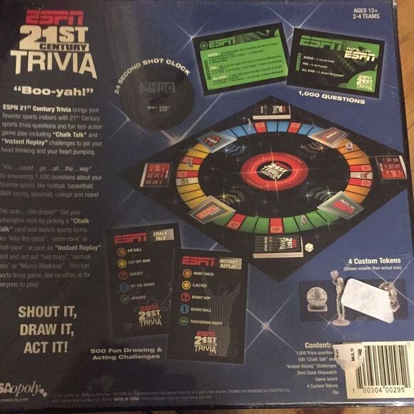 ESPN 21st century trivia game - Picture 3 of 4